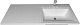 Corozo Тумба с раковиной Леон 110 R под стиральную машину белая – картинка-14